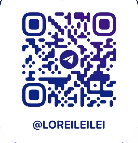 QR code for the loreileilei telegram group, @loreileilei